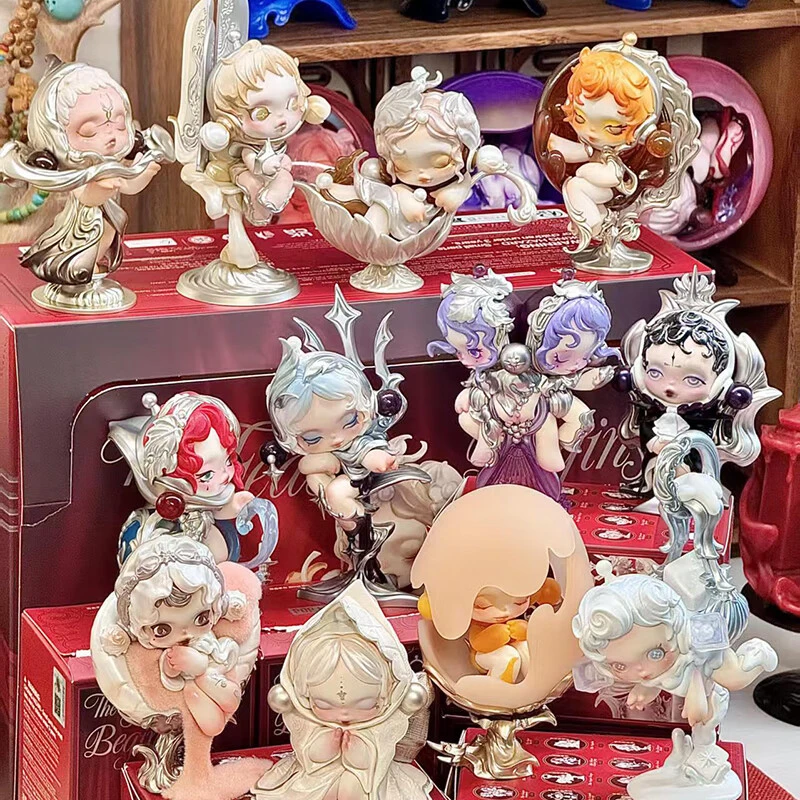 skullpanda餐桌系列盲盒手办摆件模型可爱公仔玩偶男友生日礼物