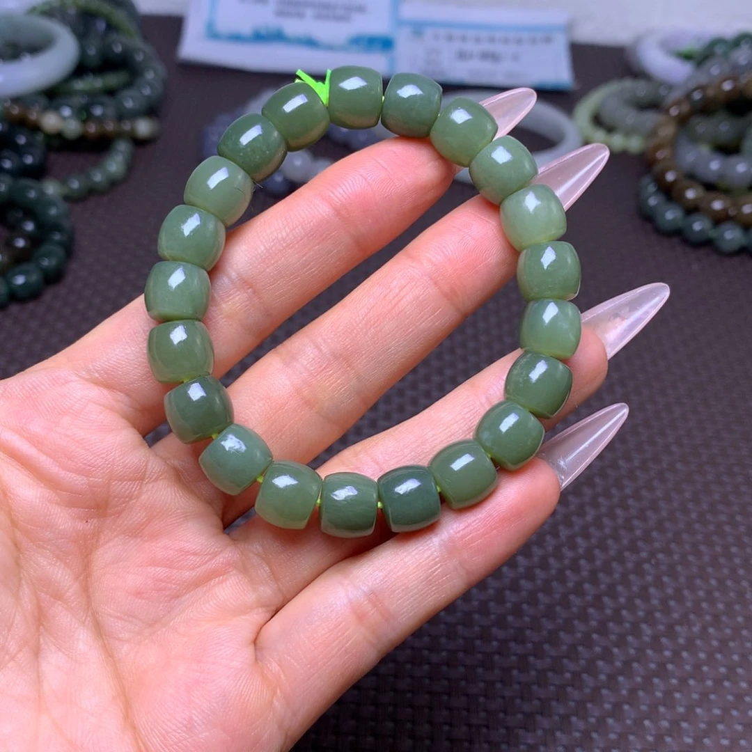 未镶嵌手串和田玉卡10