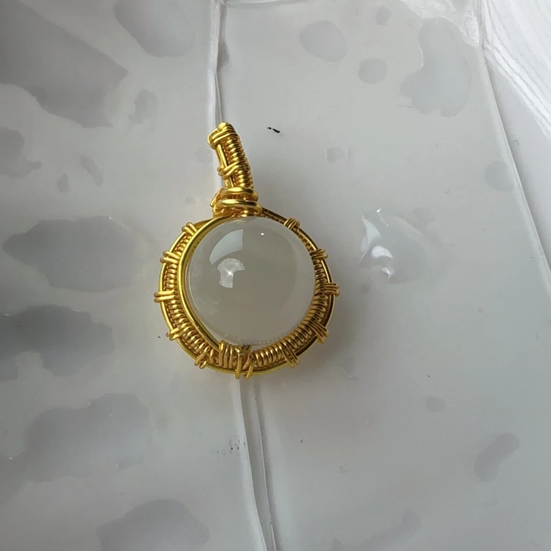 颈饰未镶嵌水晶天然水晶吊坠