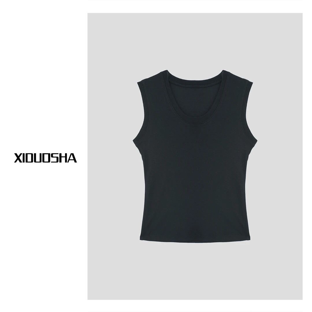 XIDUOSHA/喜朵莎收藏款经典百搭极简风背心XDS1256