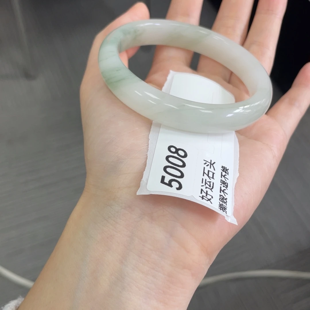 石英质玉未镶嵌手镯5008