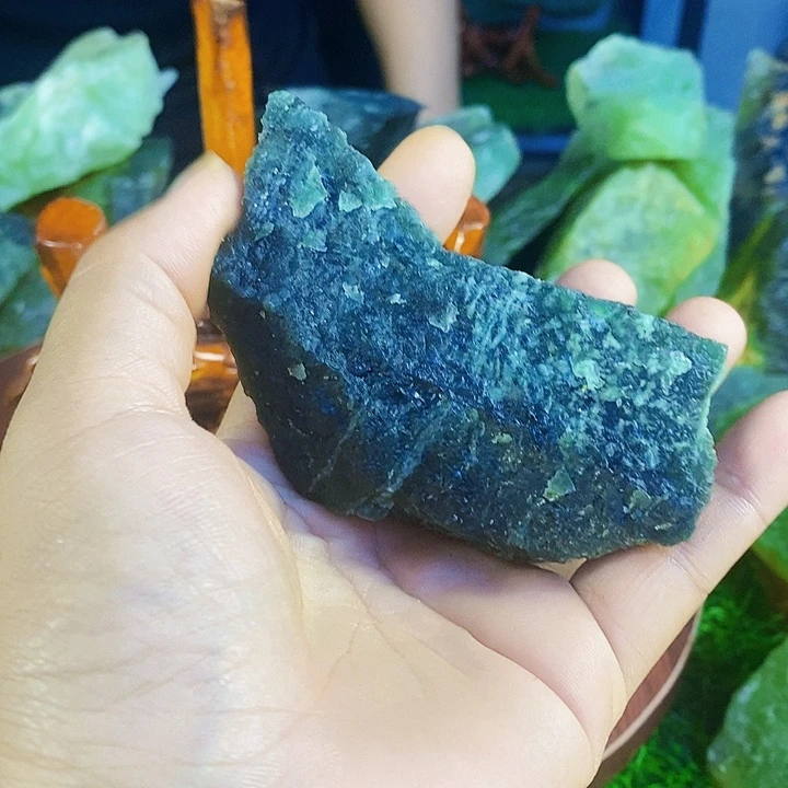 未镶嵌蛇纹石玉天然玉石岫玉