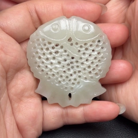 和田玉挂件未镶嵌江**日