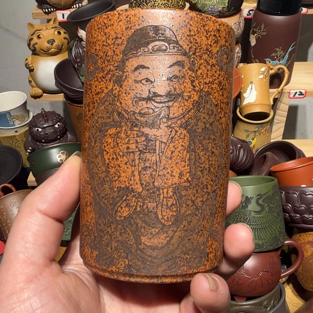 紫砂茶杯宜兴紫砂主人杯