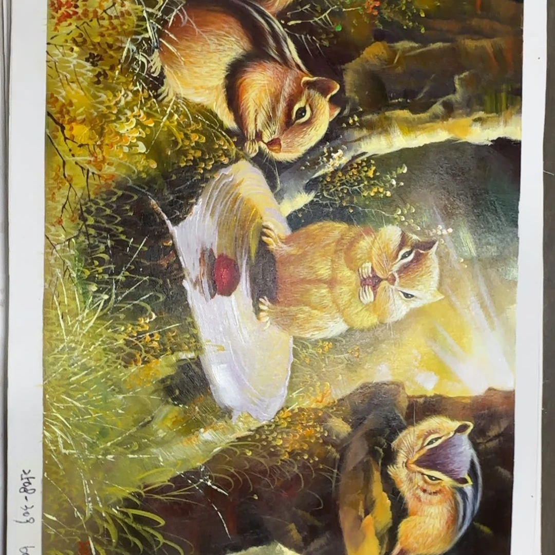 油画加油加油努力加油加油