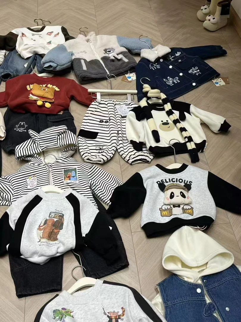 【加绒加厚冬款清】宝宝套装