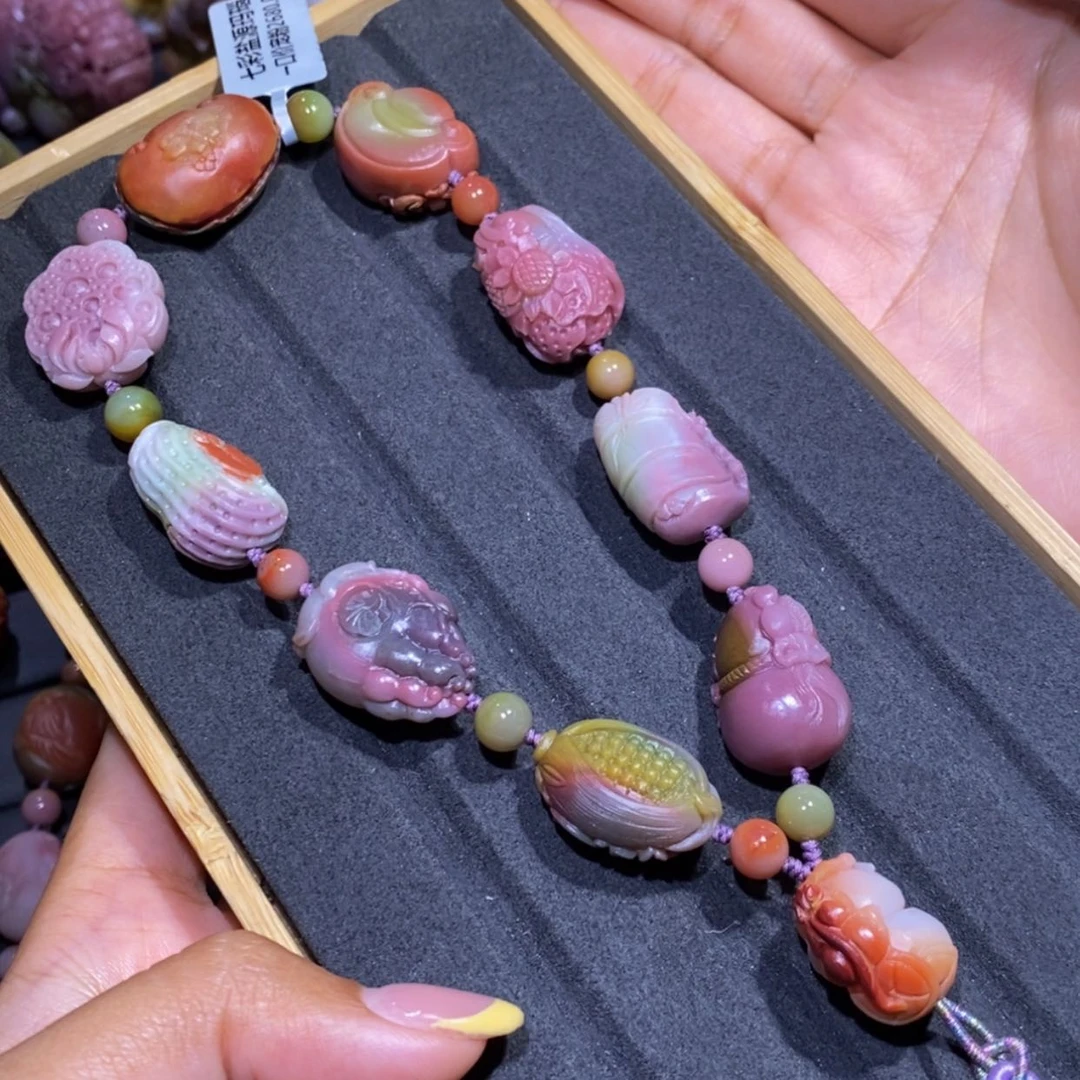 【闪购商品】玛瑙/玉髓戒指未镶嵌天***飞盐源玛瑙