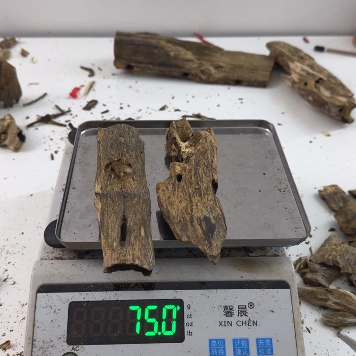 沉香沉香碎屑绿绮楠沉香75克