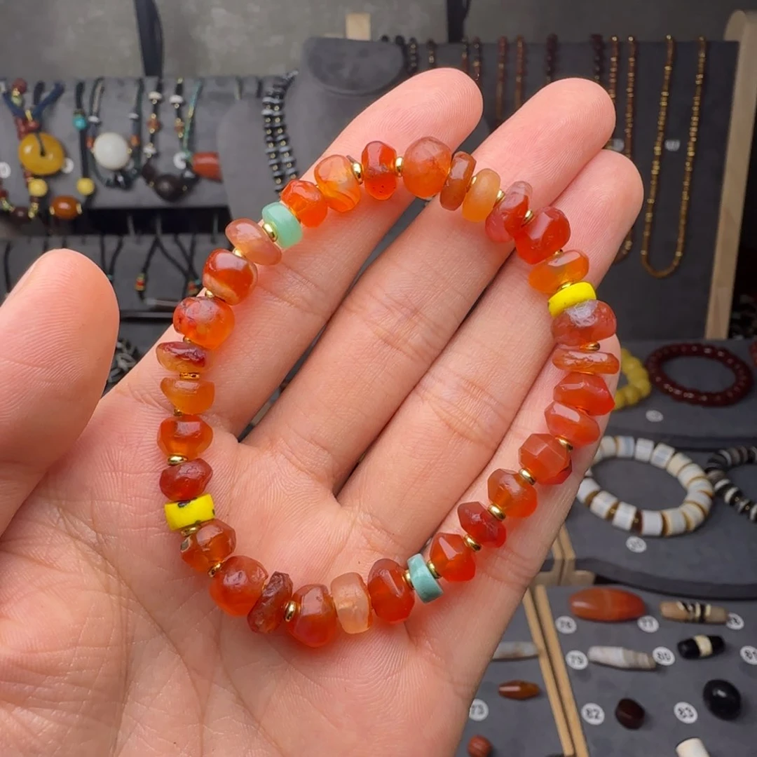 合金手链玛瑙/玉髓