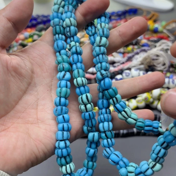 琉璃颈饰琉璃琉璃