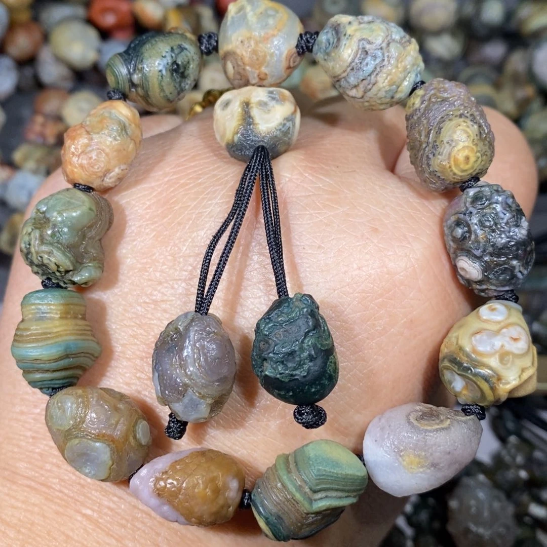 未镶嵌玛瑙/玉髓珠宝奇石