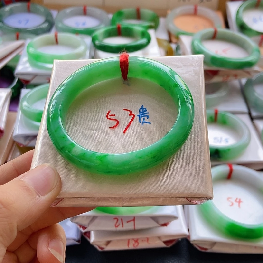 未镶嵌手镯翡翠鱼*摆手镯分