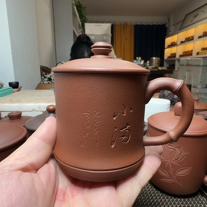 橄***树原矿紫砂宜兴紫砂