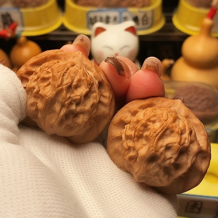 全品图图文玩核桃把件