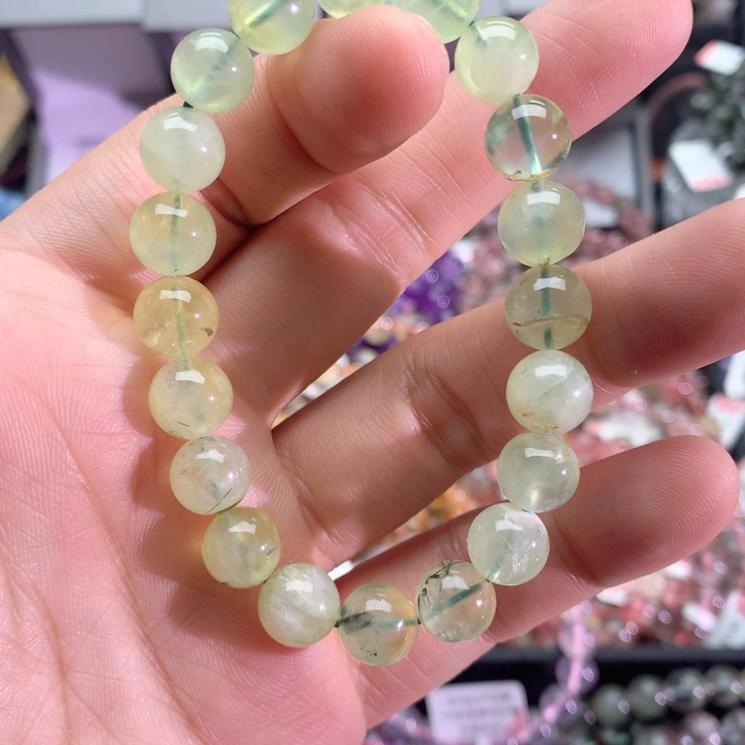 水晶手链未镶嵌葡萄石