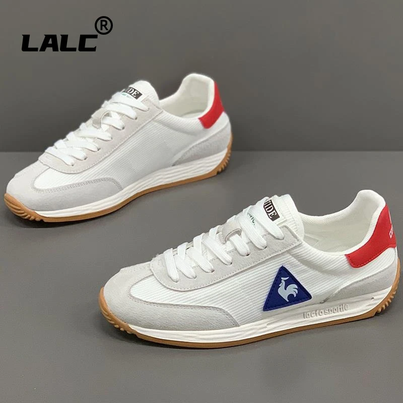 男鞋2024新款秋季网面透气百搭运动休闲鞋轻便软底公鸡慢跑鞋子男