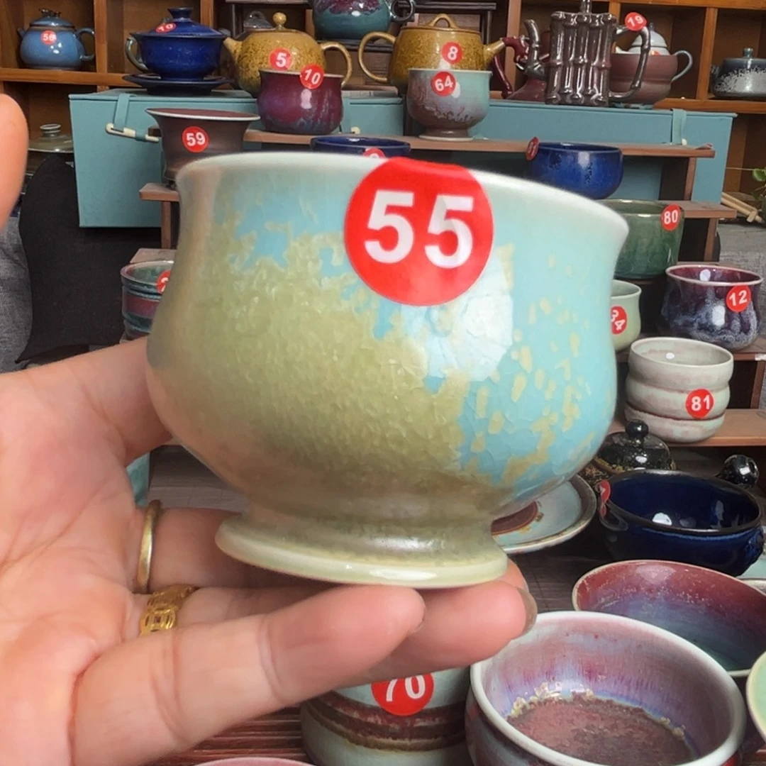 手工制作手拉坯茶具