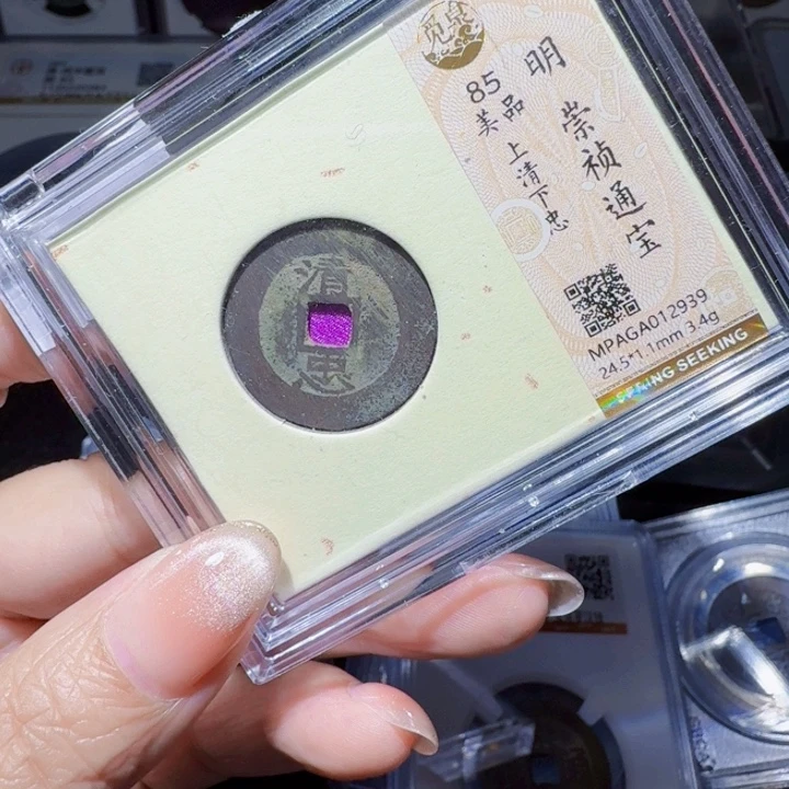 铜DX评级币一个，2939