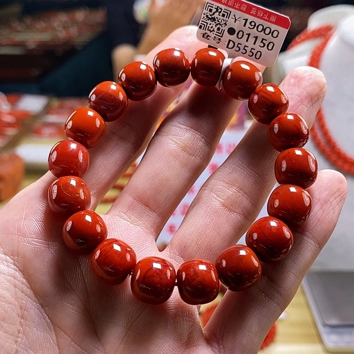 未镶嵌瓦西典藏 11mm   多样性发一南红玛瑙