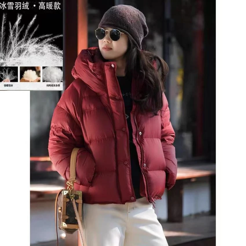 【羽绒服】冬季加厚保暖高档时尚韩版外套百搭女装9698[FZS]K