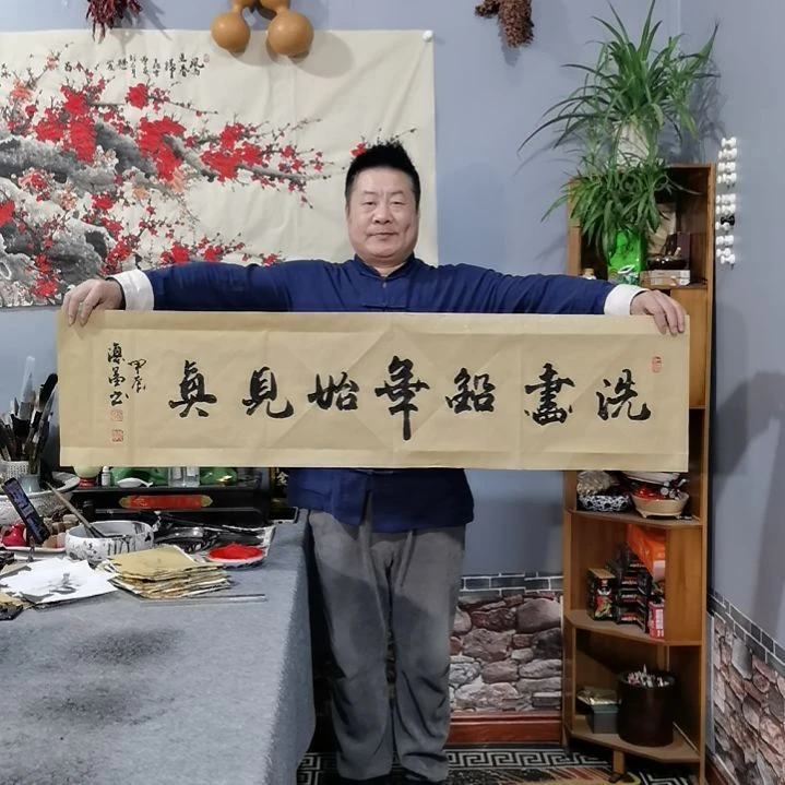 书法天**清杨德富老师书法作品