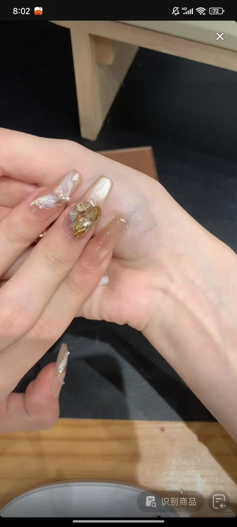 欣欣专属【扶光】纯手工制作轻奢气质显白高级可拆卸穿戴甲