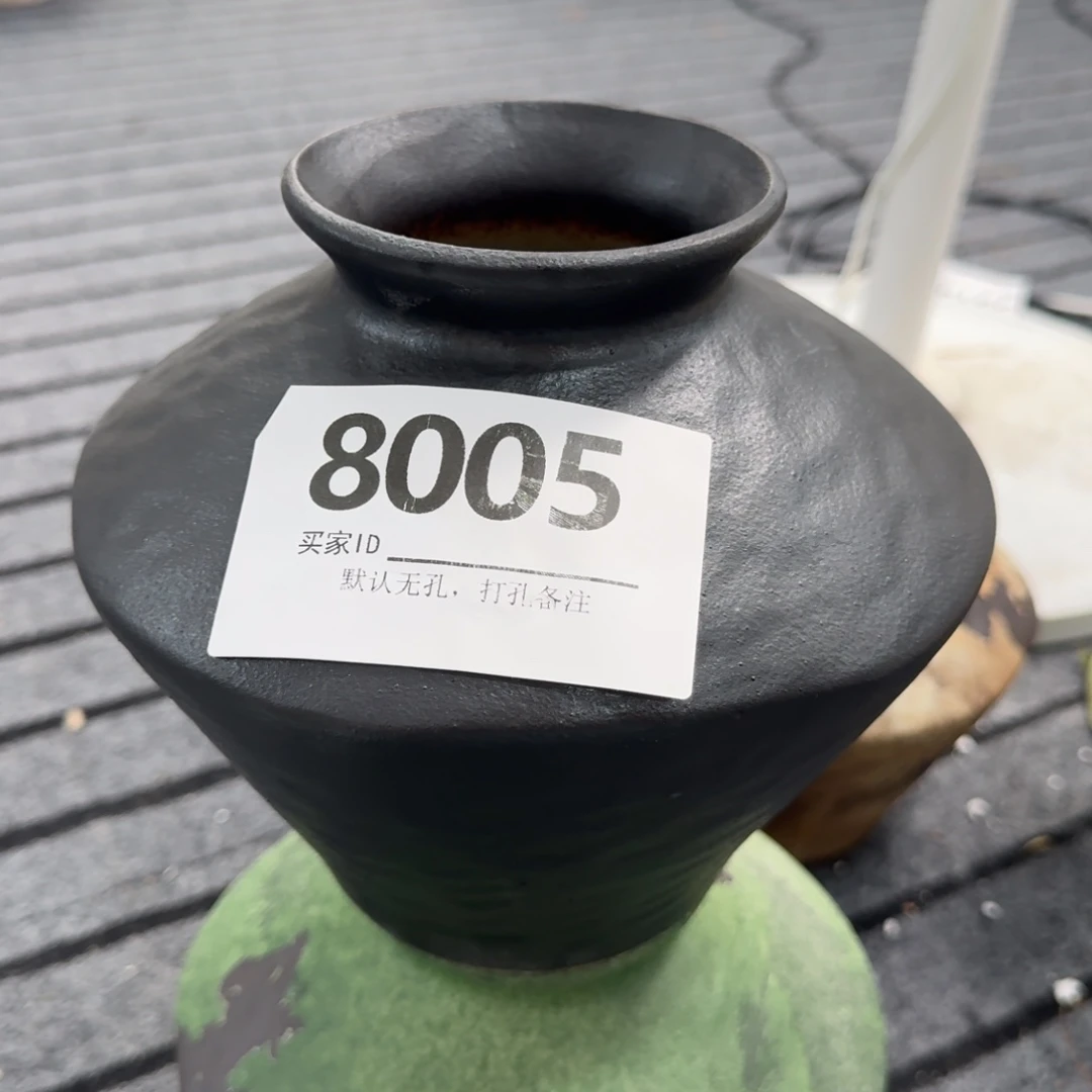 景德镇陶瓷景德镇高温花瓶编码8005高17口6默认无孔