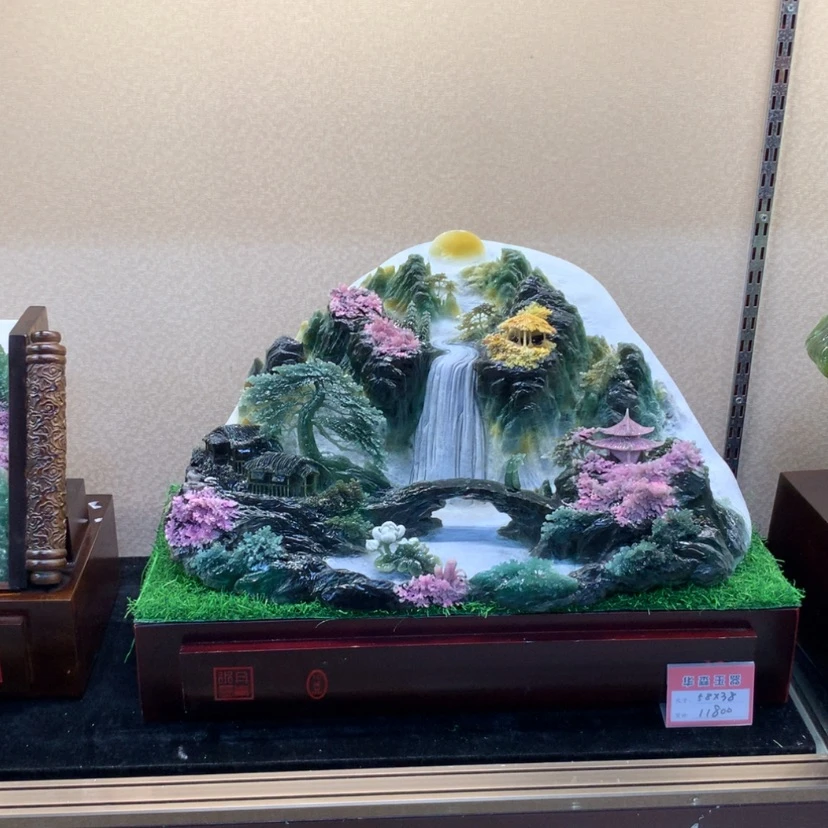 【闪购商品】蛇纹石玉未镶嵌摆件