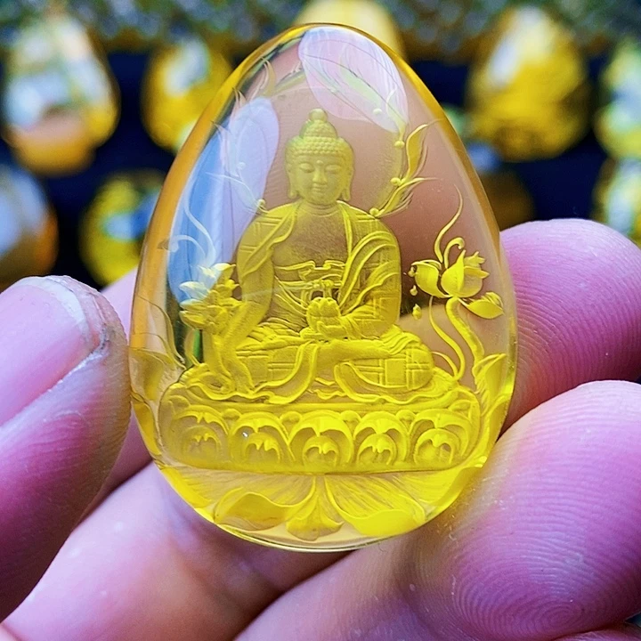 金珀未镶嵌吊坠(不含链)