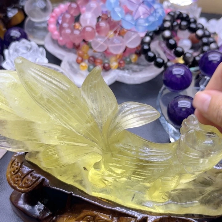 水晶摆件未镶嵌心*?摆件