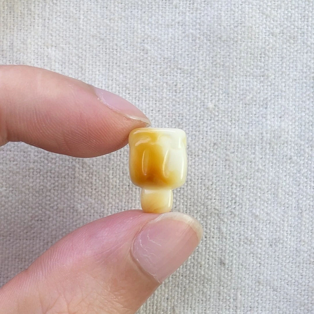 琥珀未镶嵌珠宝奇石雪糕