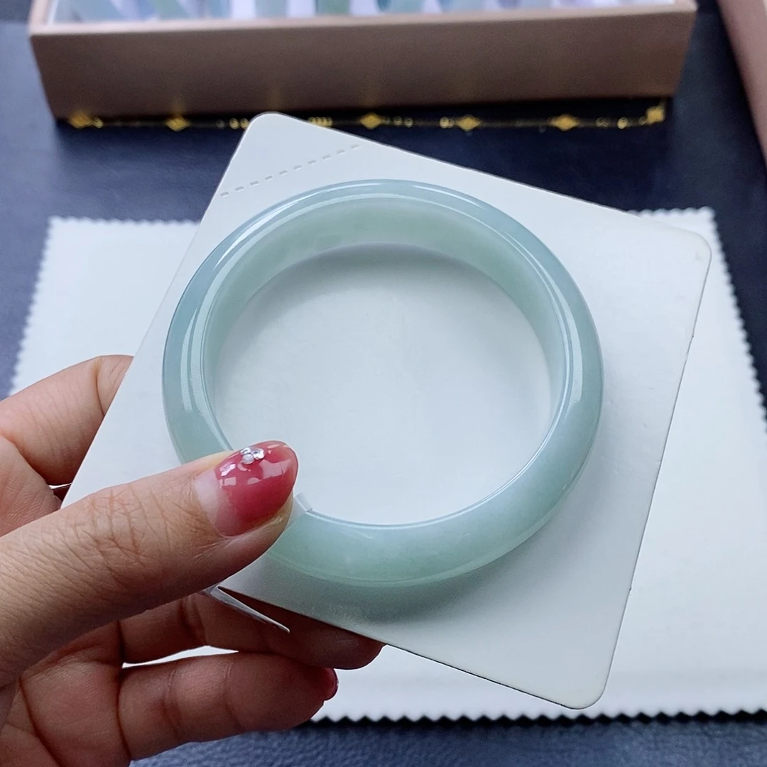 未镶嵌手镯翡翠59.7圈口