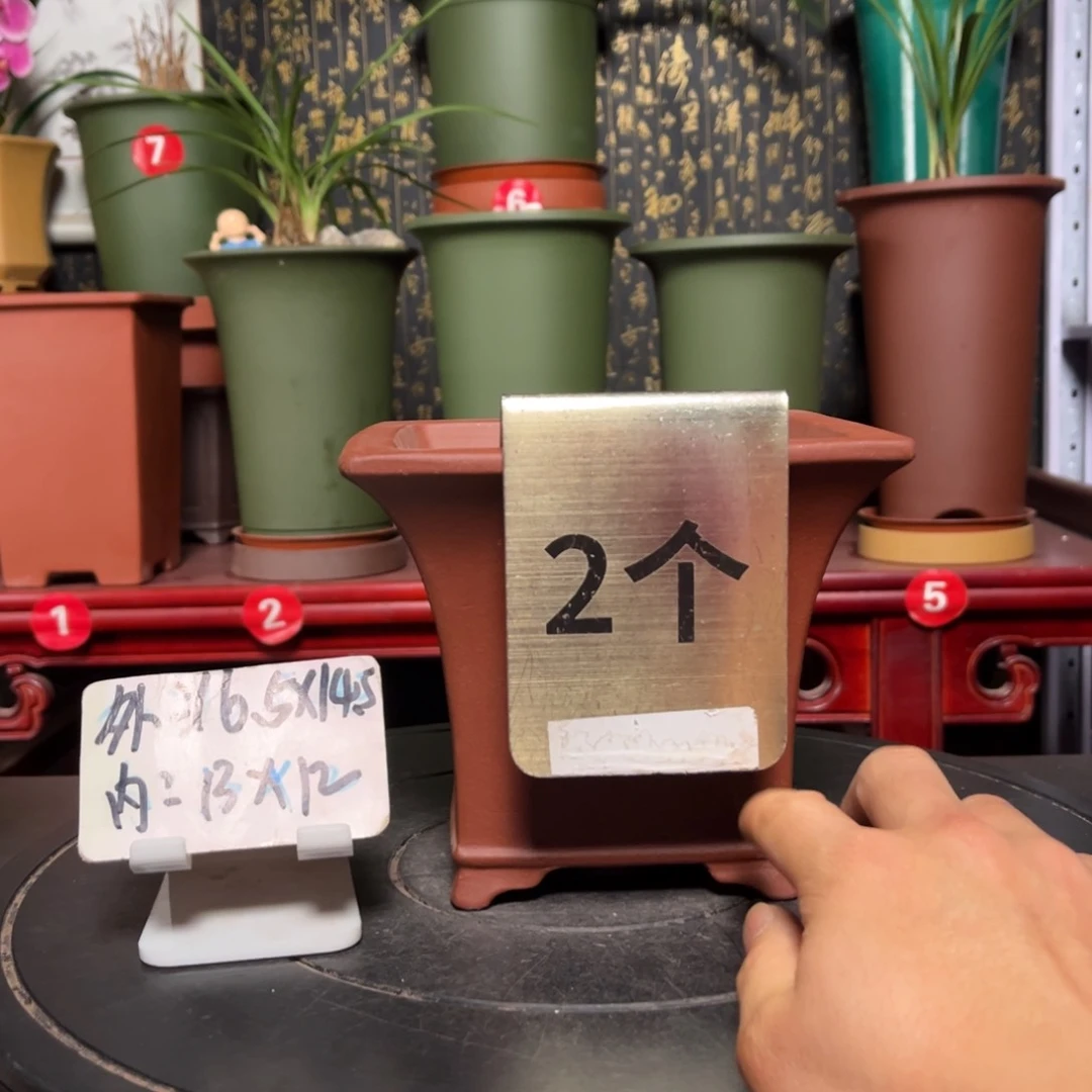 紫砂花盆紫砂花盆