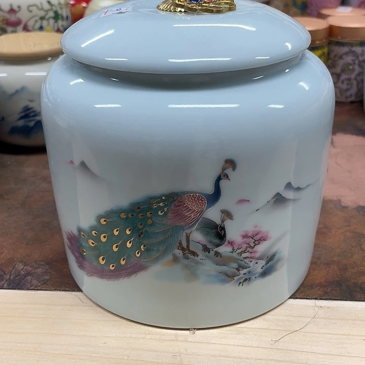 陶瓷罐茶叶罐密封罐储物罐