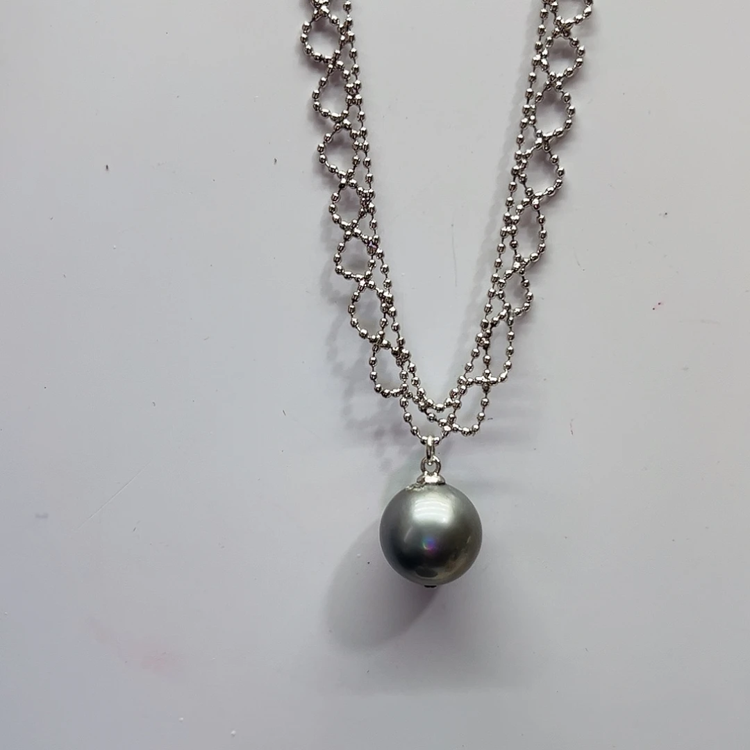 未镶嵌海水珍珠颈饰