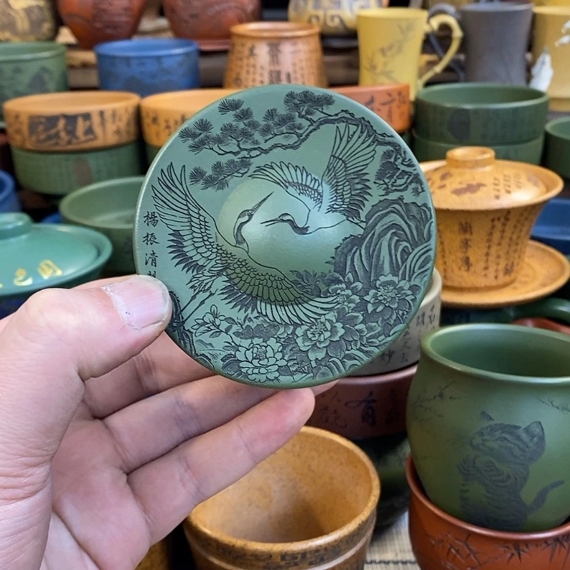 【闪购商品】紫砂杯子宜兴全手工紫砂杯