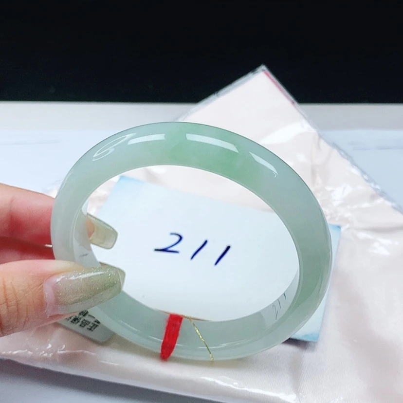 【闪购商品】翡翠手镯未镶嵌 正圈59+