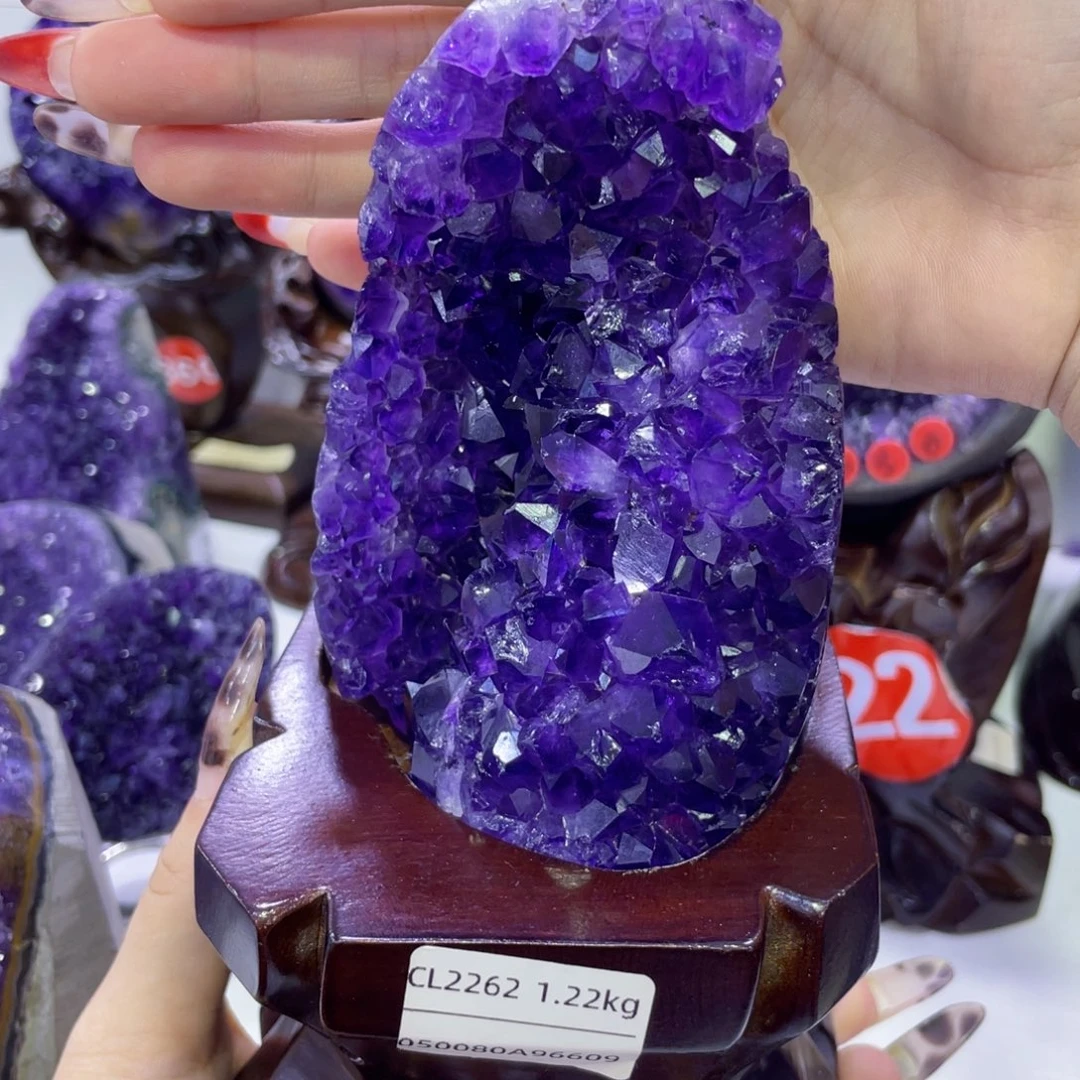 乌拉圭紫水晶摆件