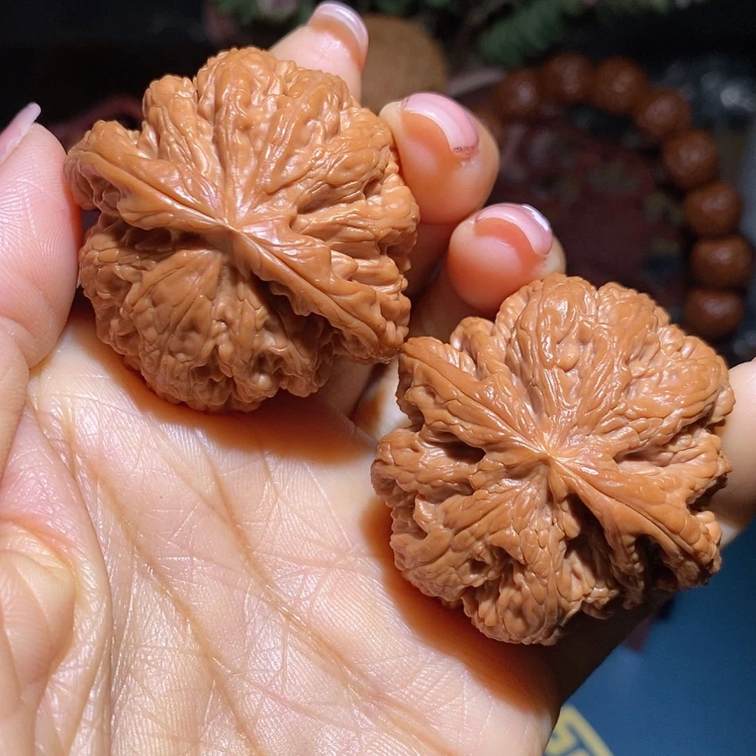 文玩核桃把件43粗筋