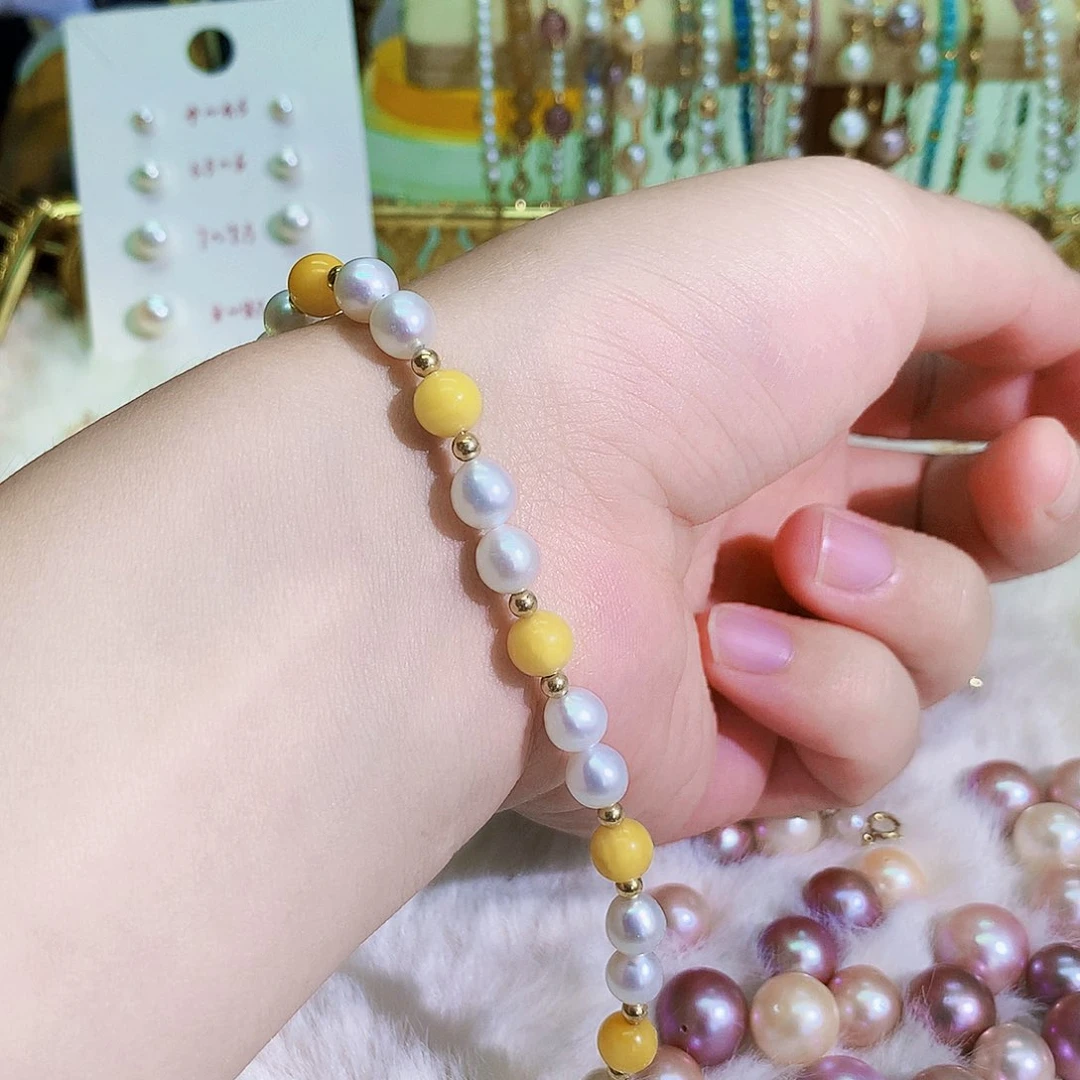 淡水珍珠手绳未镶嵌