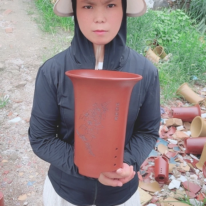 紫砂花盆宜兴紫砂精品花盆