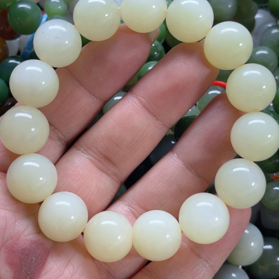 和田玉手链未镶嵌