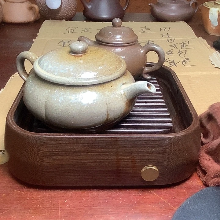 紫砂茶壶柴烧紫砂