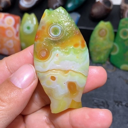 石英质玉珠宝半成品未镶嵌用****5