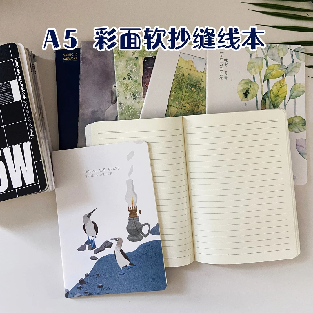 A5横格软面车线本