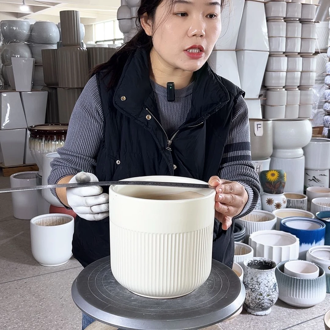 陶瓷口径18-17。奶油