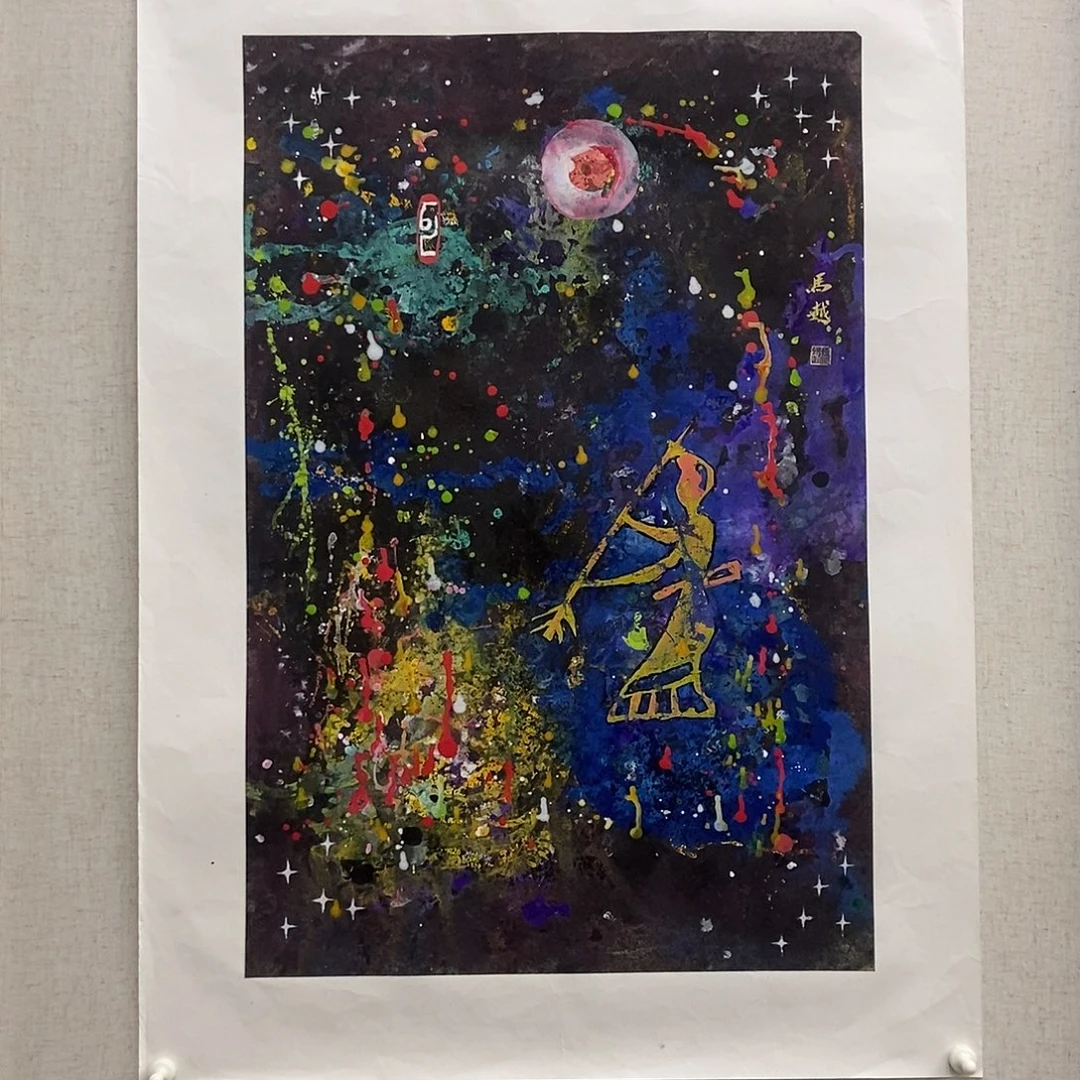 国画墨鱼精品墨鱼精品