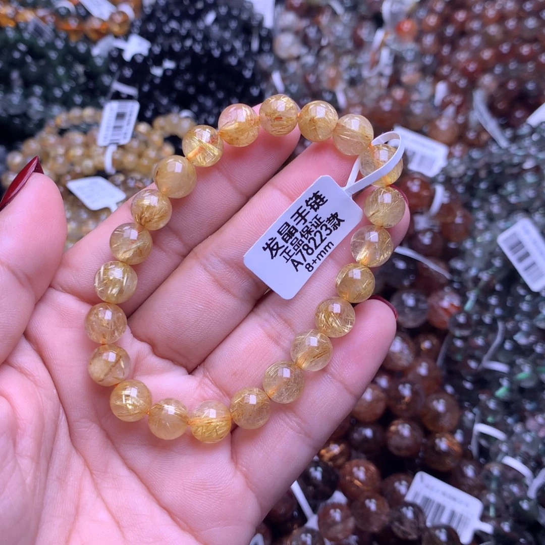 水晶手链未镶嵌手链