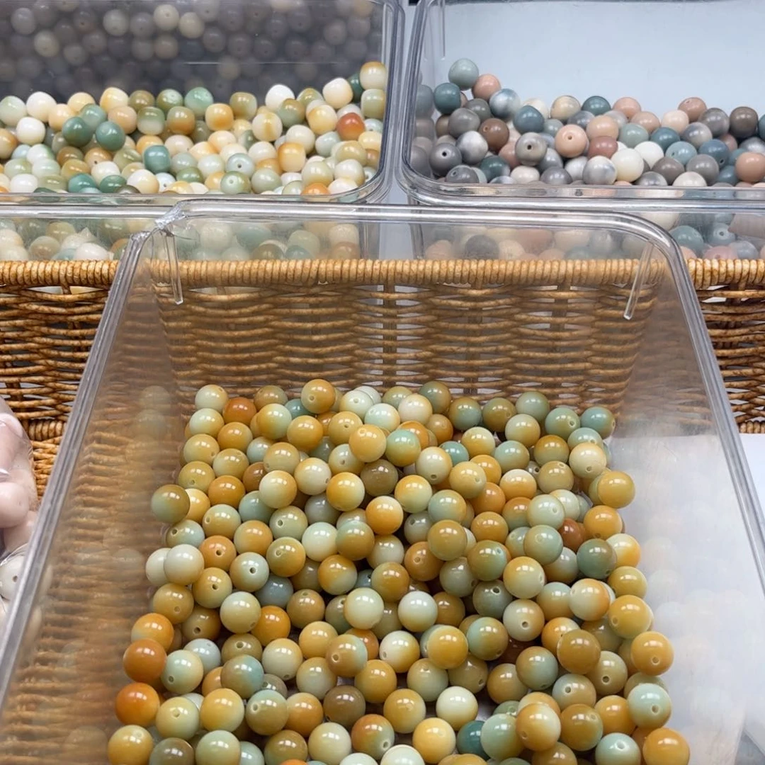 【闪购商品】白玉菩提吊坠q12/100+20颗青桔