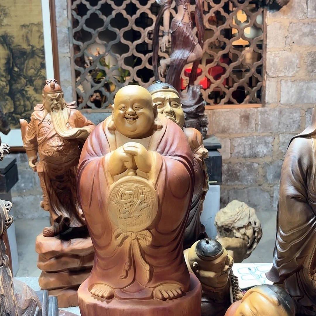 香樟木瑜*生佛摆件